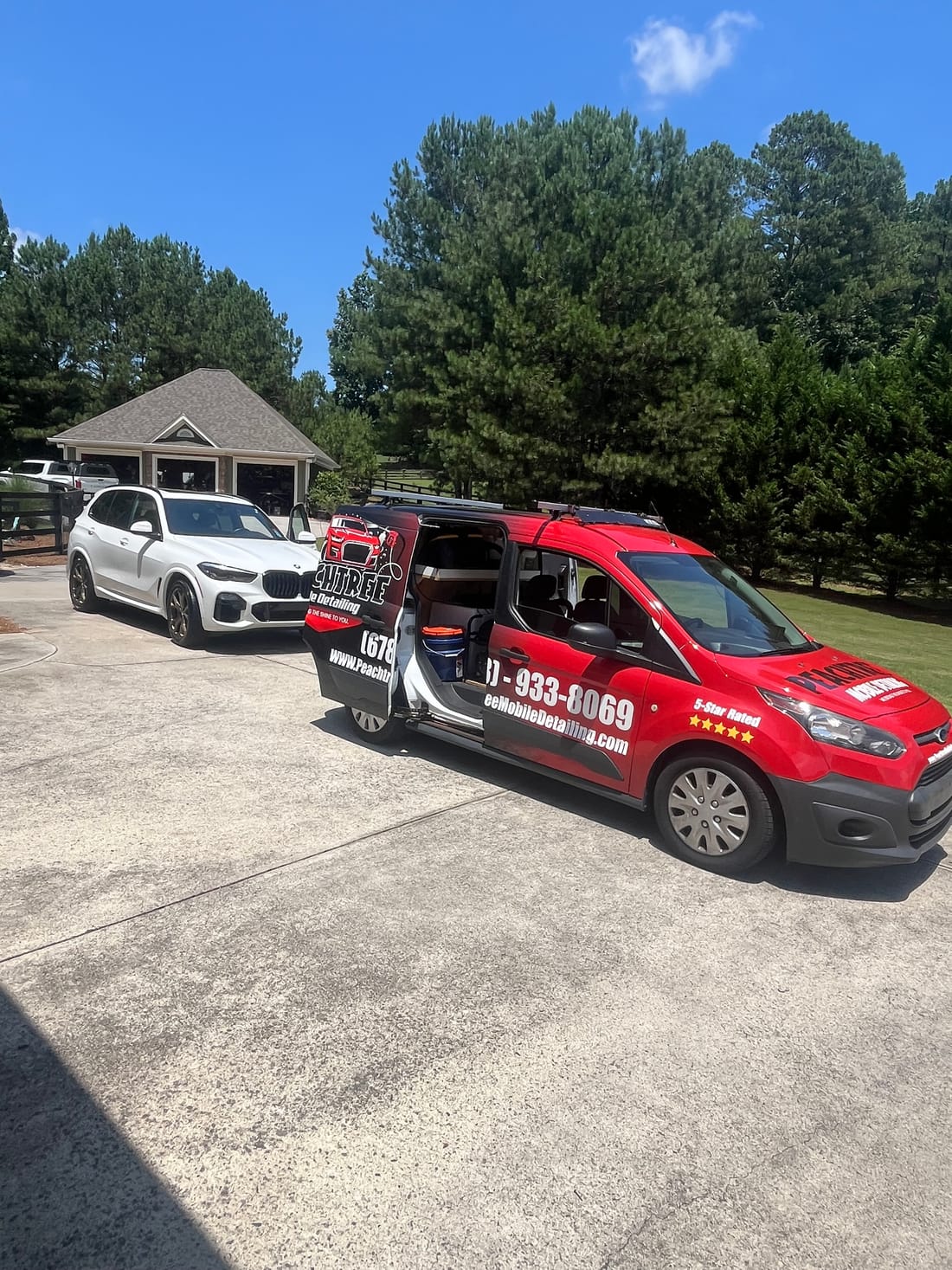 We arrive fully equipped, every visit, Peachtree Mobile Detail